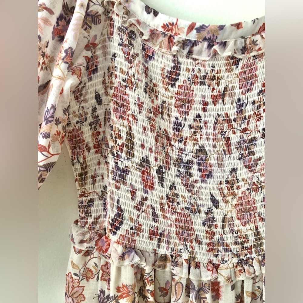 Secret Mission by Supernatural Greenport Dress Pink Floral Size M Eco Friendly - Picture 3 of 7
